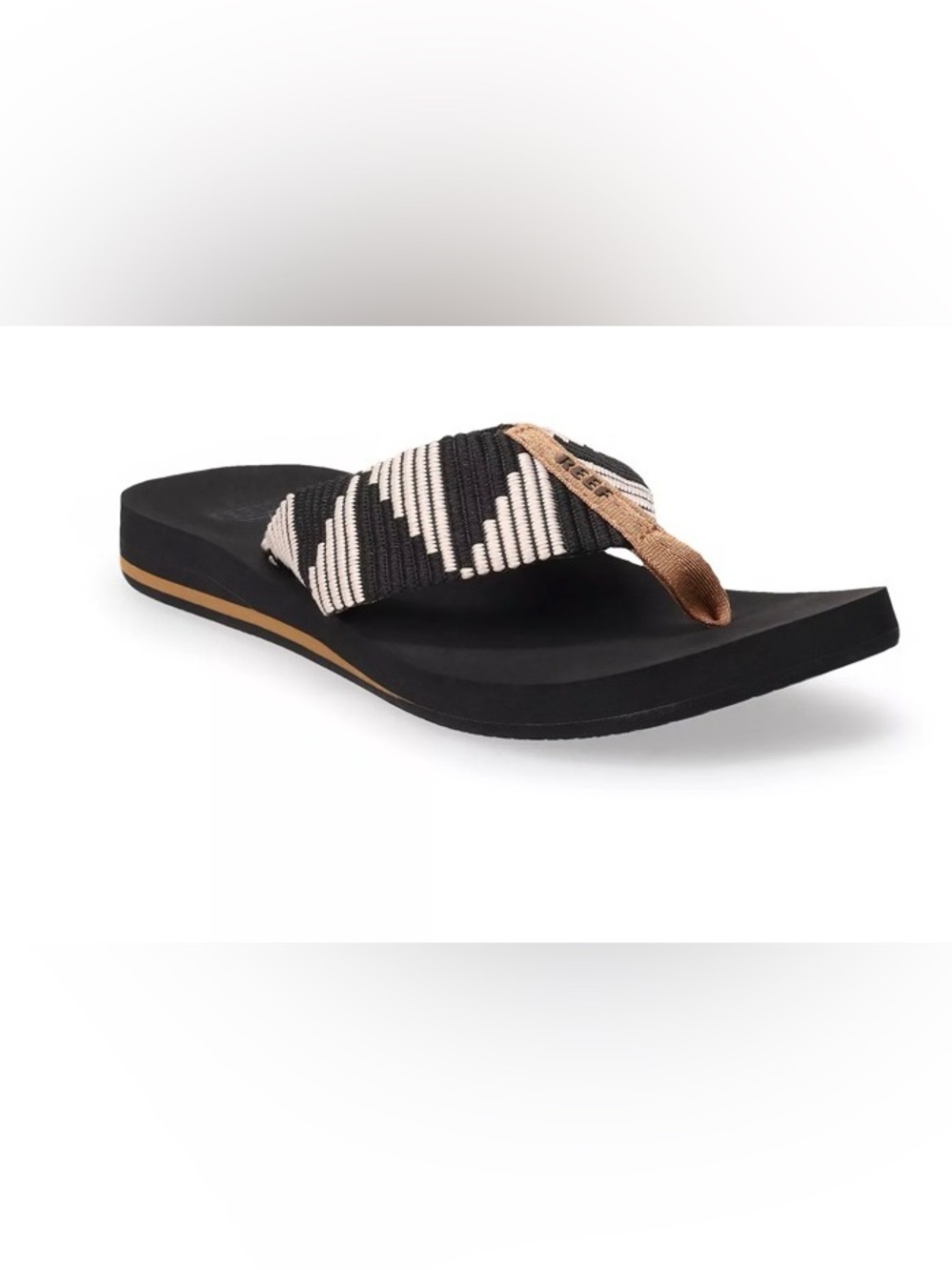 REEF Spring Woven Women's Flip Flop Sandals size 7 EUC